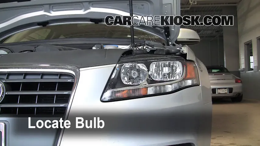 2009 Audi A4 Quattro 2.0L 4 Cyl. Turbo Lights Daytime Running Light (replace bulb)